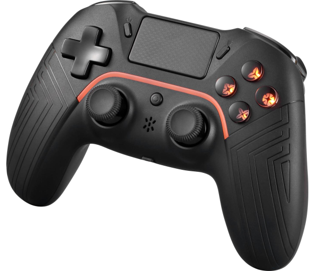 DELTACO Pad bezprzewodowy PS4 GAM-139 czarny - 1092854 - zdjęcie 3